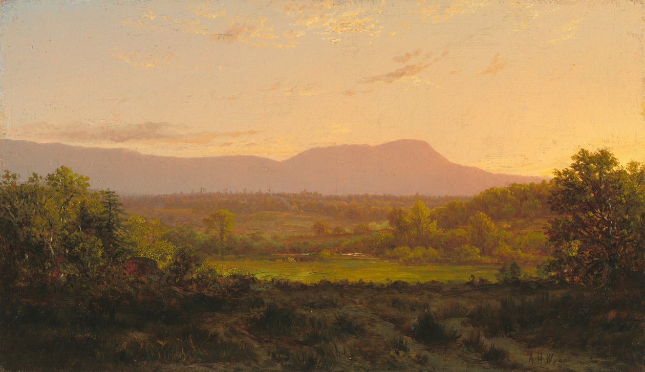 Peaceful Valley, ca. 1872. av Alexander Helwig Wyant