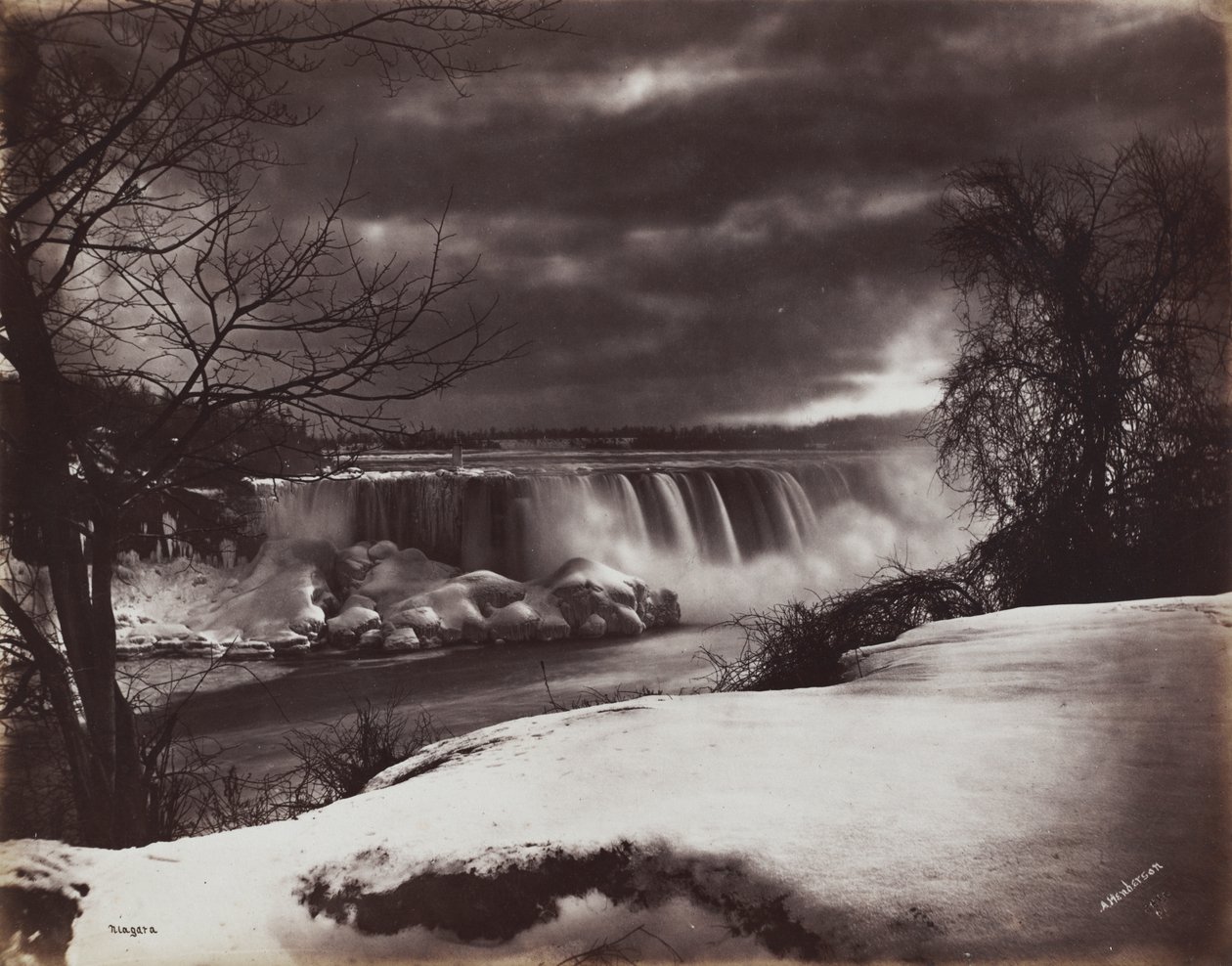 Niagarafallen av Alexander Henderson (Canadian