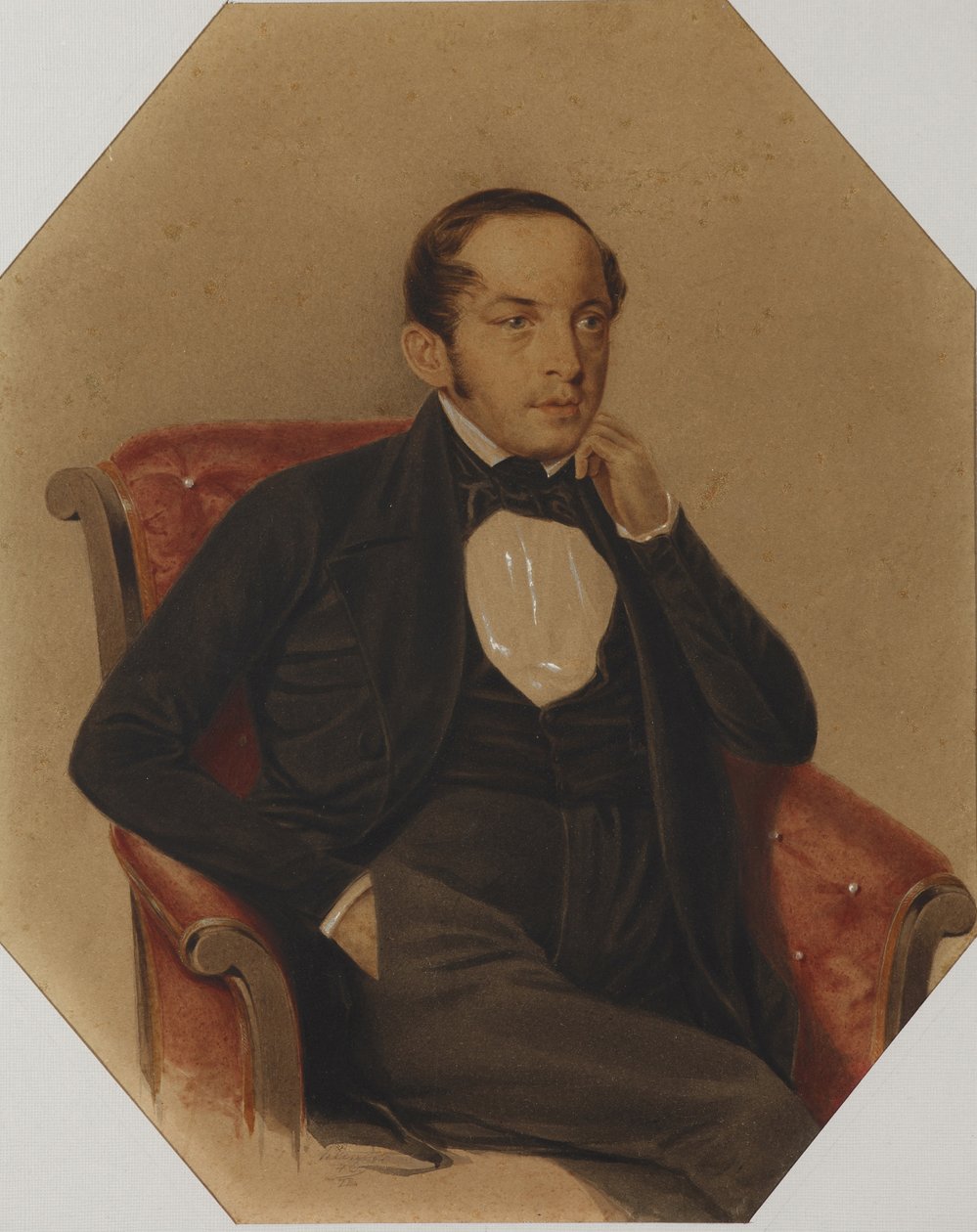 Vasilij Petrovitj Zubkov 1799-1862, 1846. av Alexander Ivanovich Klünder