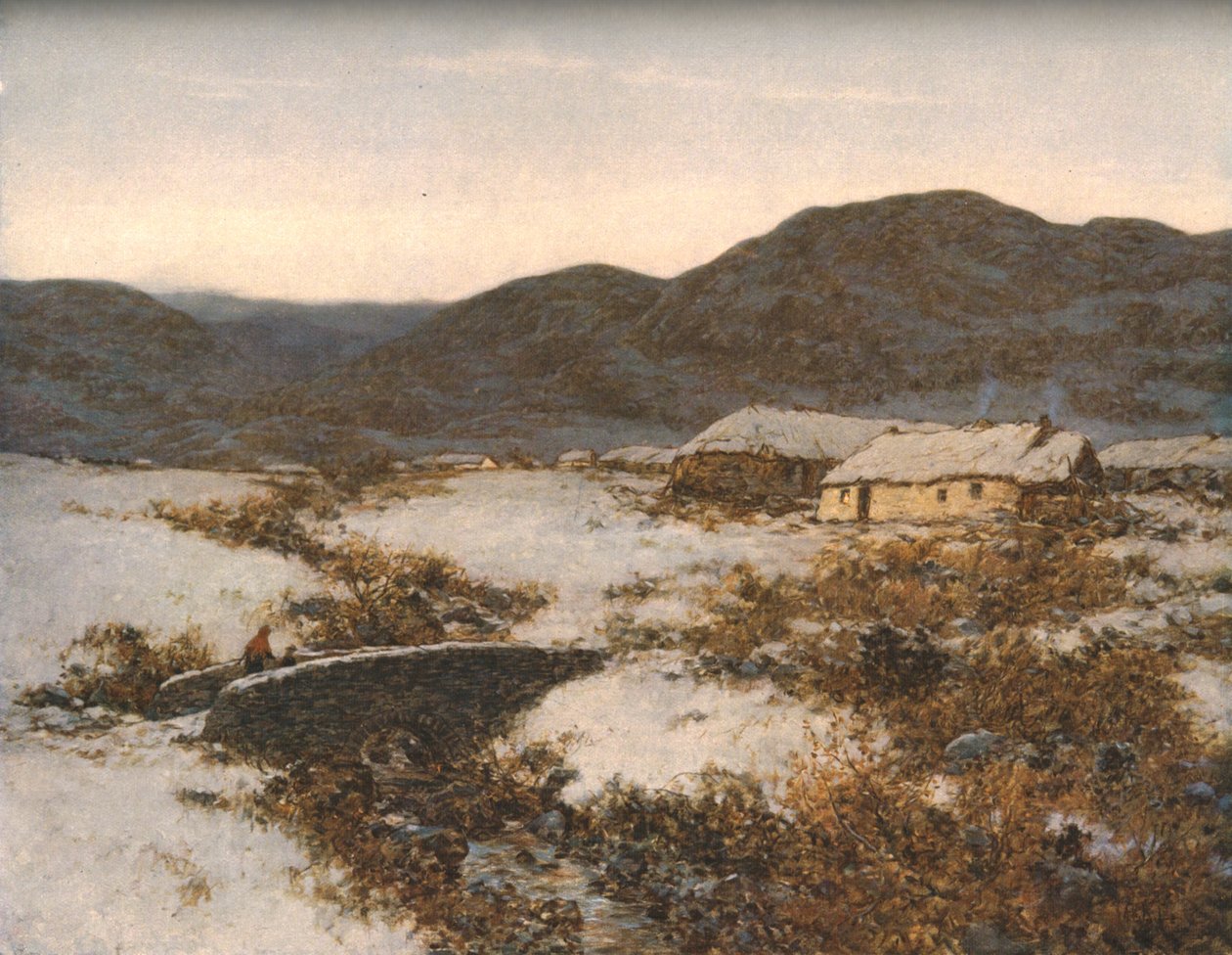 Winter Twilight, c1904, c1930. av Alexander Kellock Brown