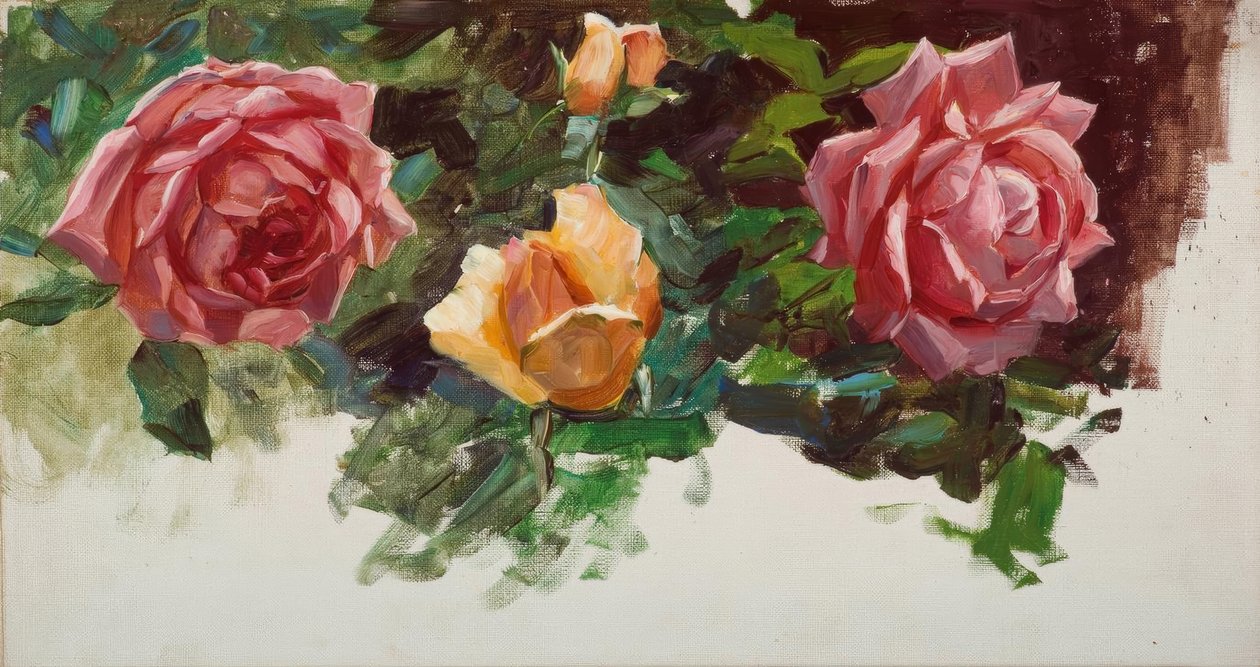 A.Koester, Rose Study av Alexander Köster