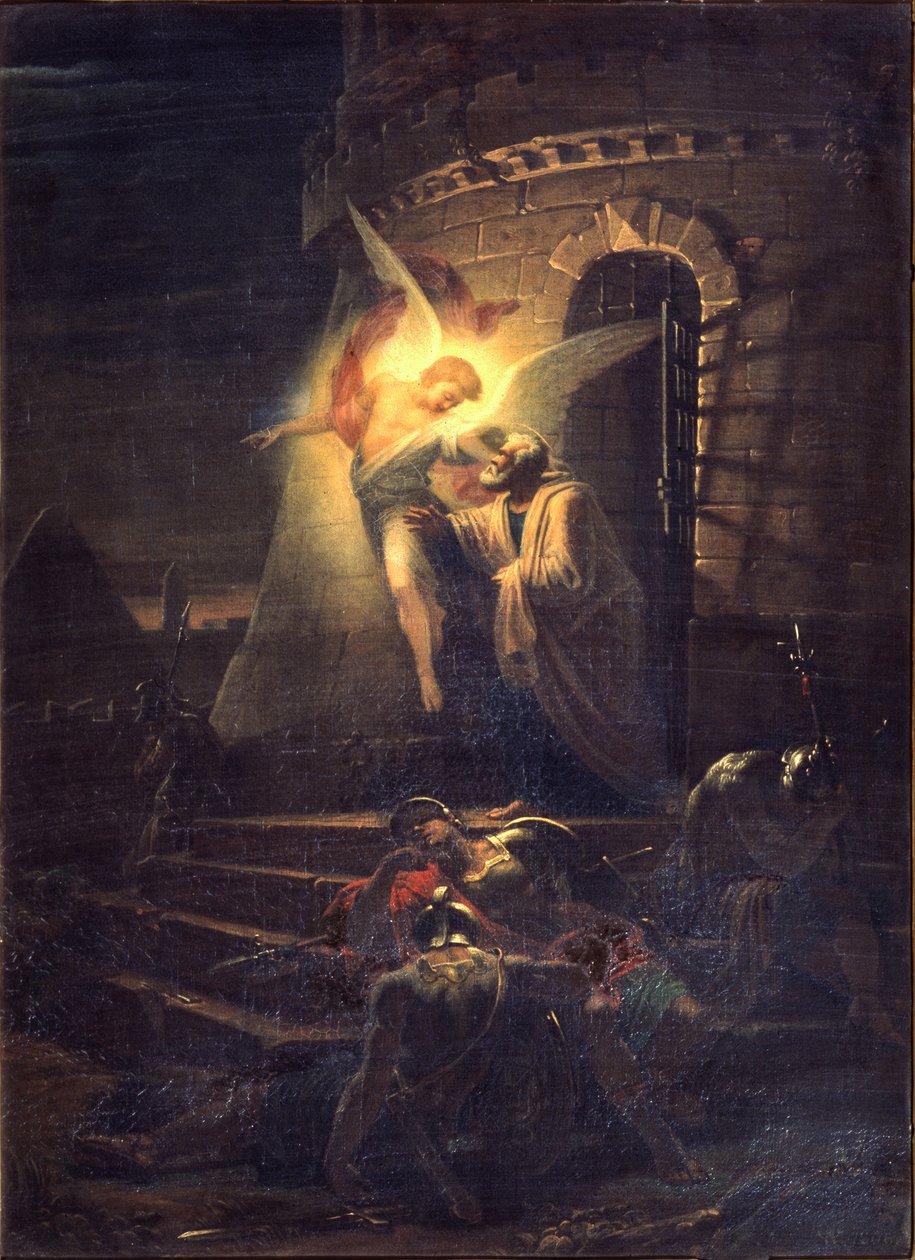 Sankt Peters befrielse, 1806 av Alexander Lavrentievich Vitberg