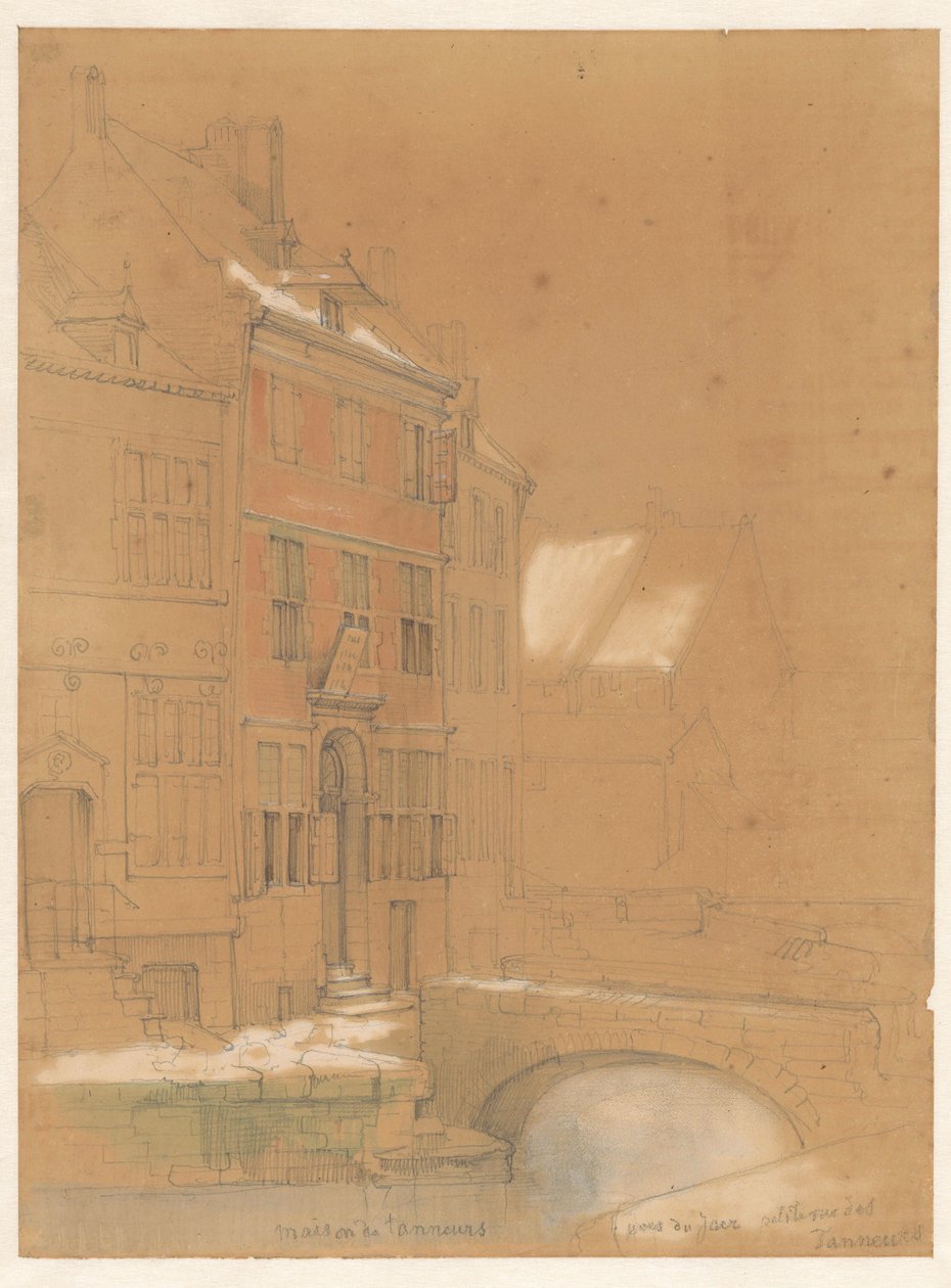 Garvarehuset i Maastricht av Alexander Schaepkens