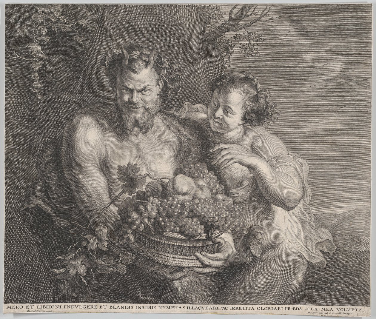 Sater och Bachnati, Ca. 1650-95. av Alexander Voet