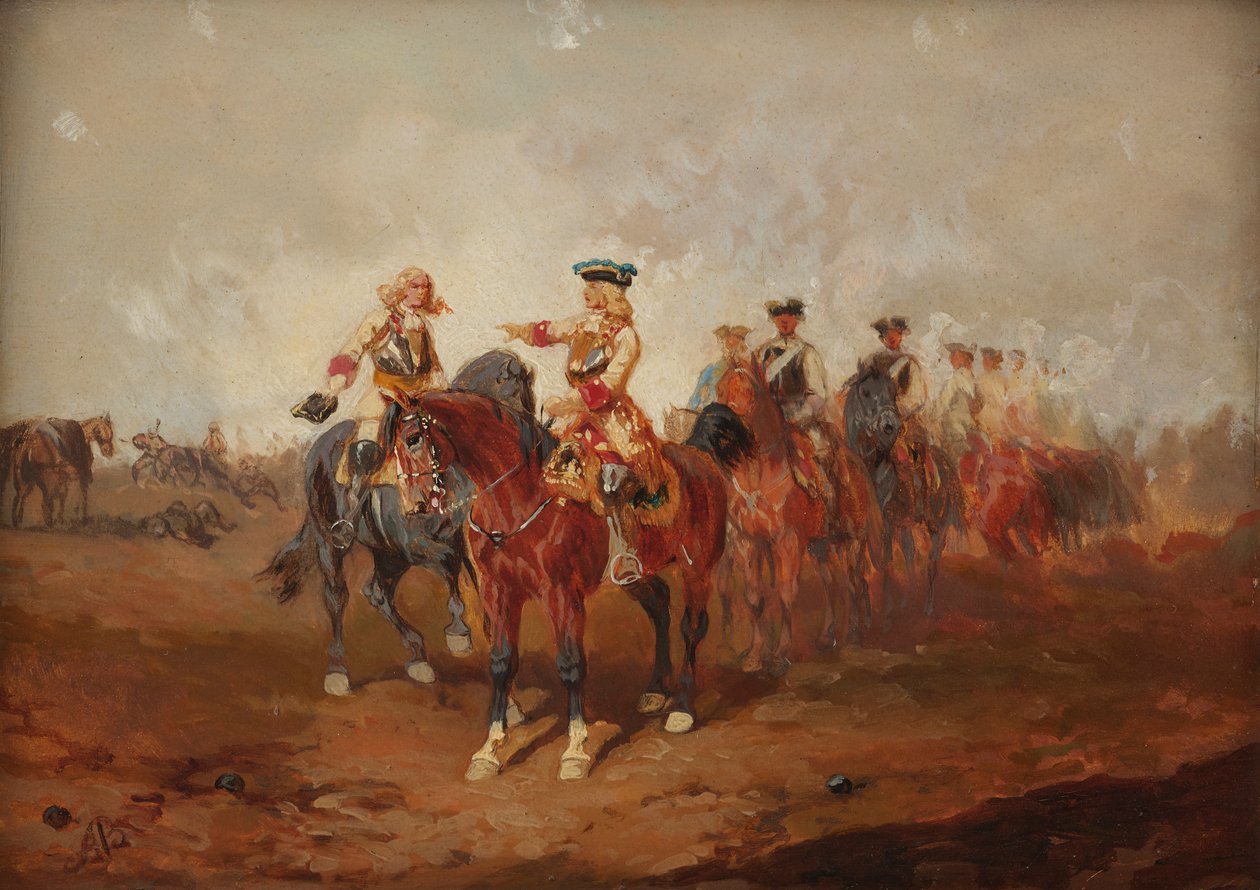 Efter striden av Alexander von Bensa