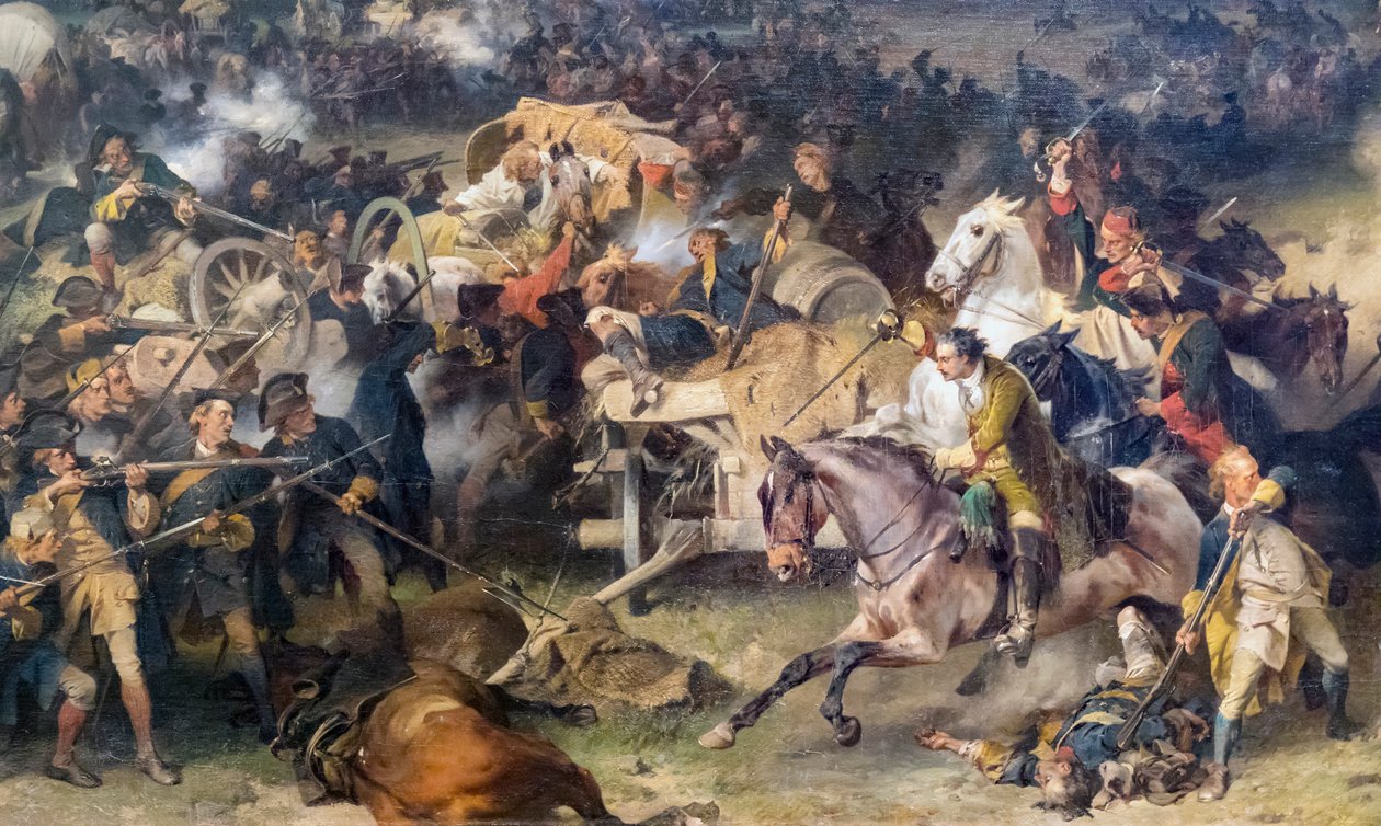Slaget vid Lesnaya av Alexander von Kotzebue