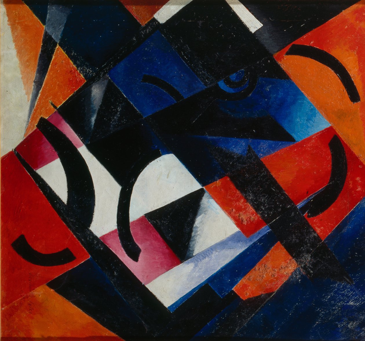 Färgkonstruktion, 1922 av Alexandra Alexandrowna Exter