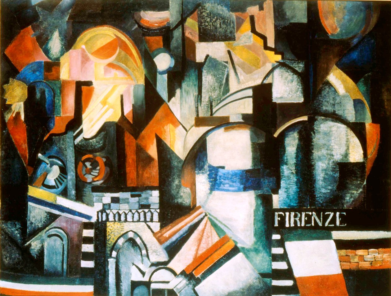 "Florens", 1914. av Alexandra Alexandrowna Exter