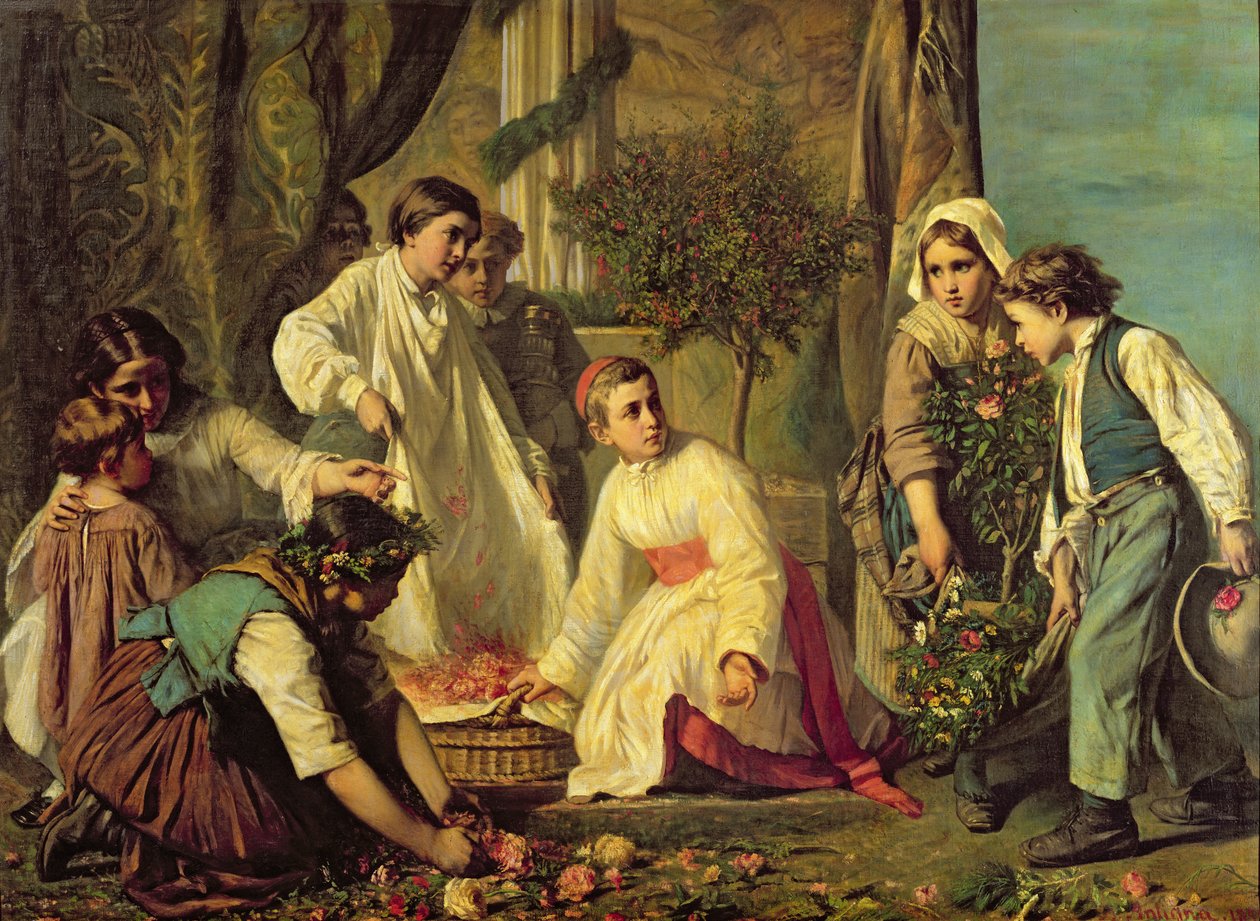 Corpus Christi, 1855 av Alexandre Antigna