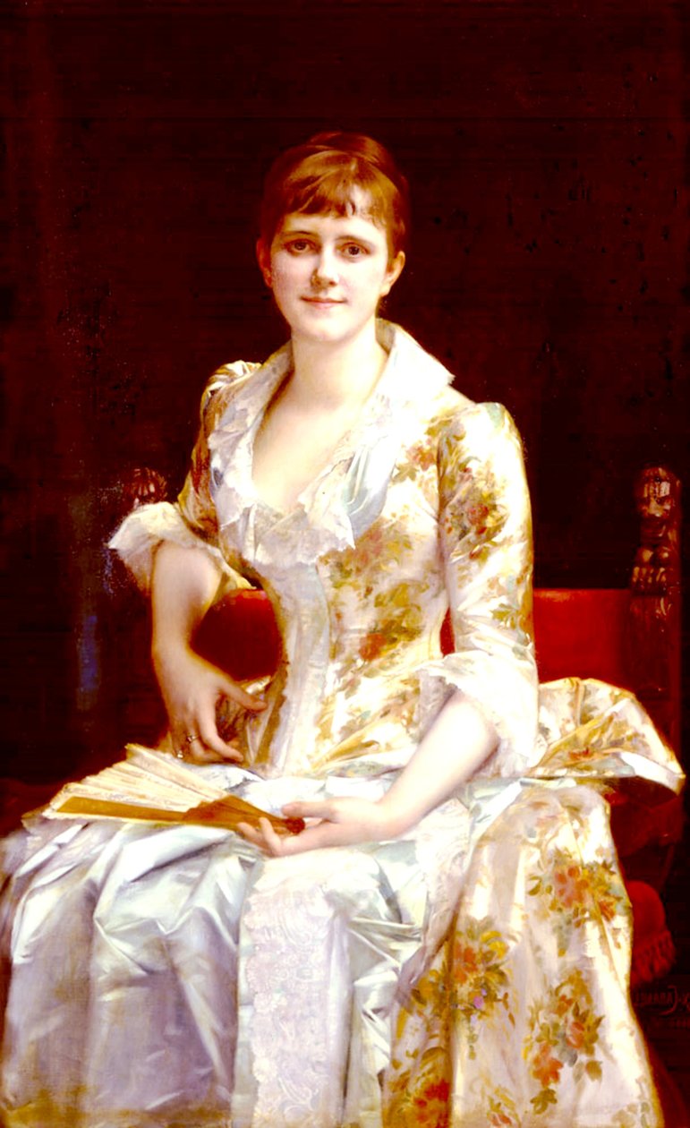 En ung dam av Alexandre Cabanel