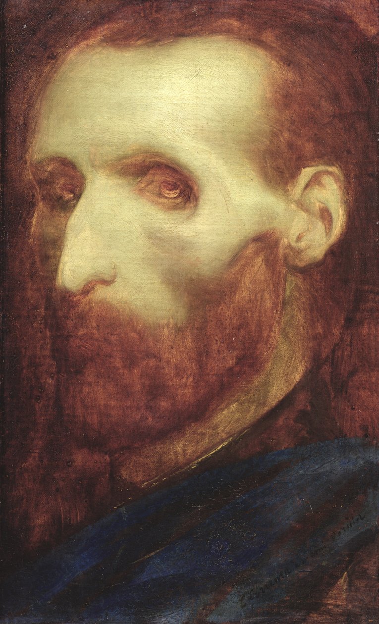 Theodore Gericault (1791-1824) Döende, 1824 av Alexandre Correard