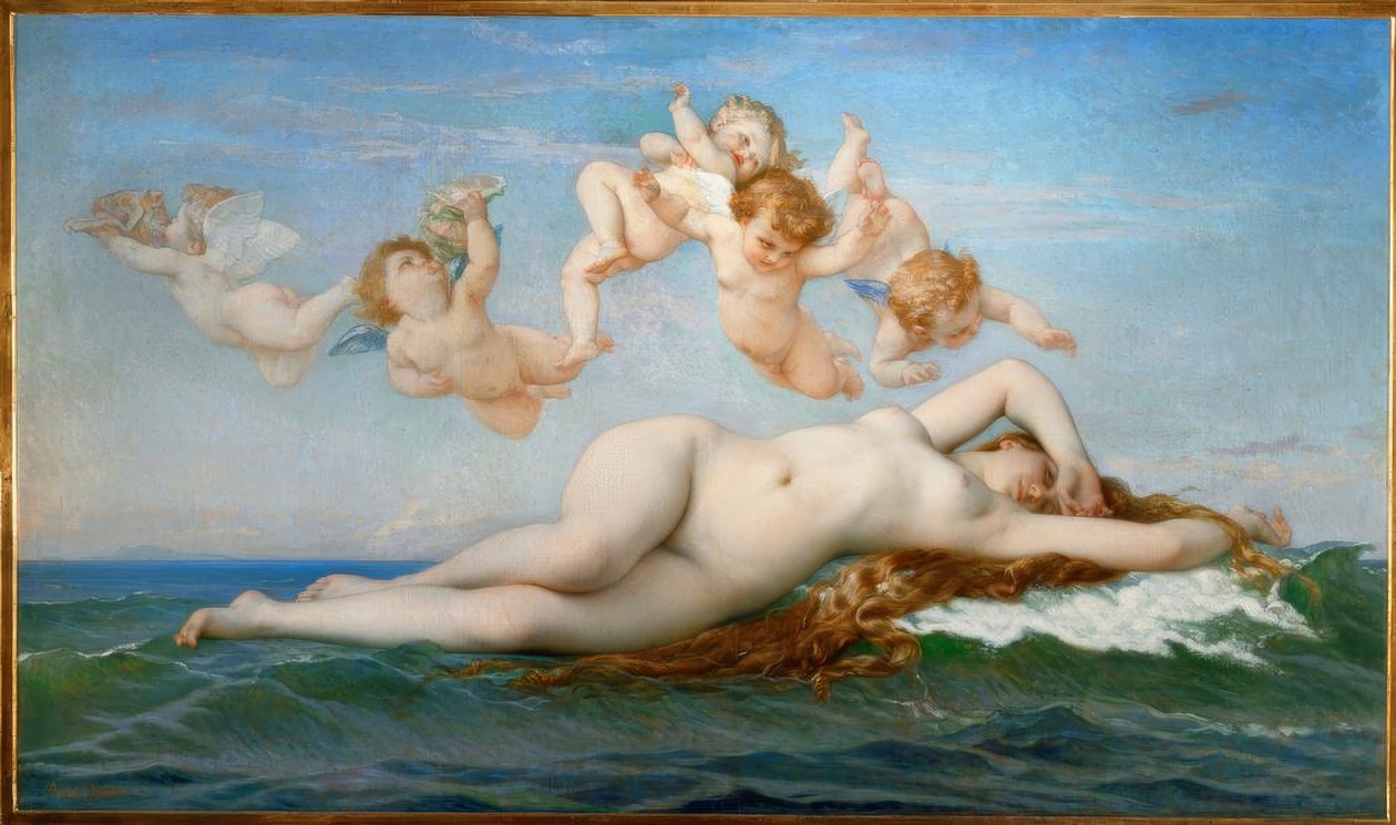 Venus födelse av Alexandre Cabanel