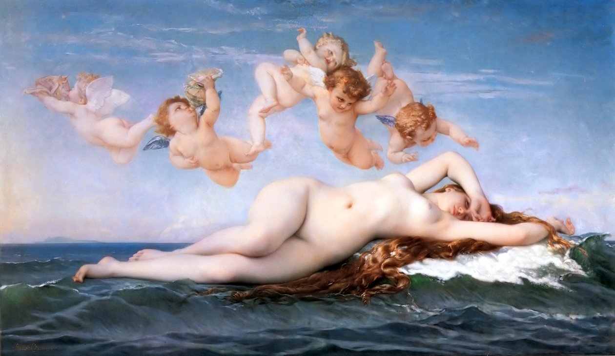 Venus födelse av Alexandre Cabanel