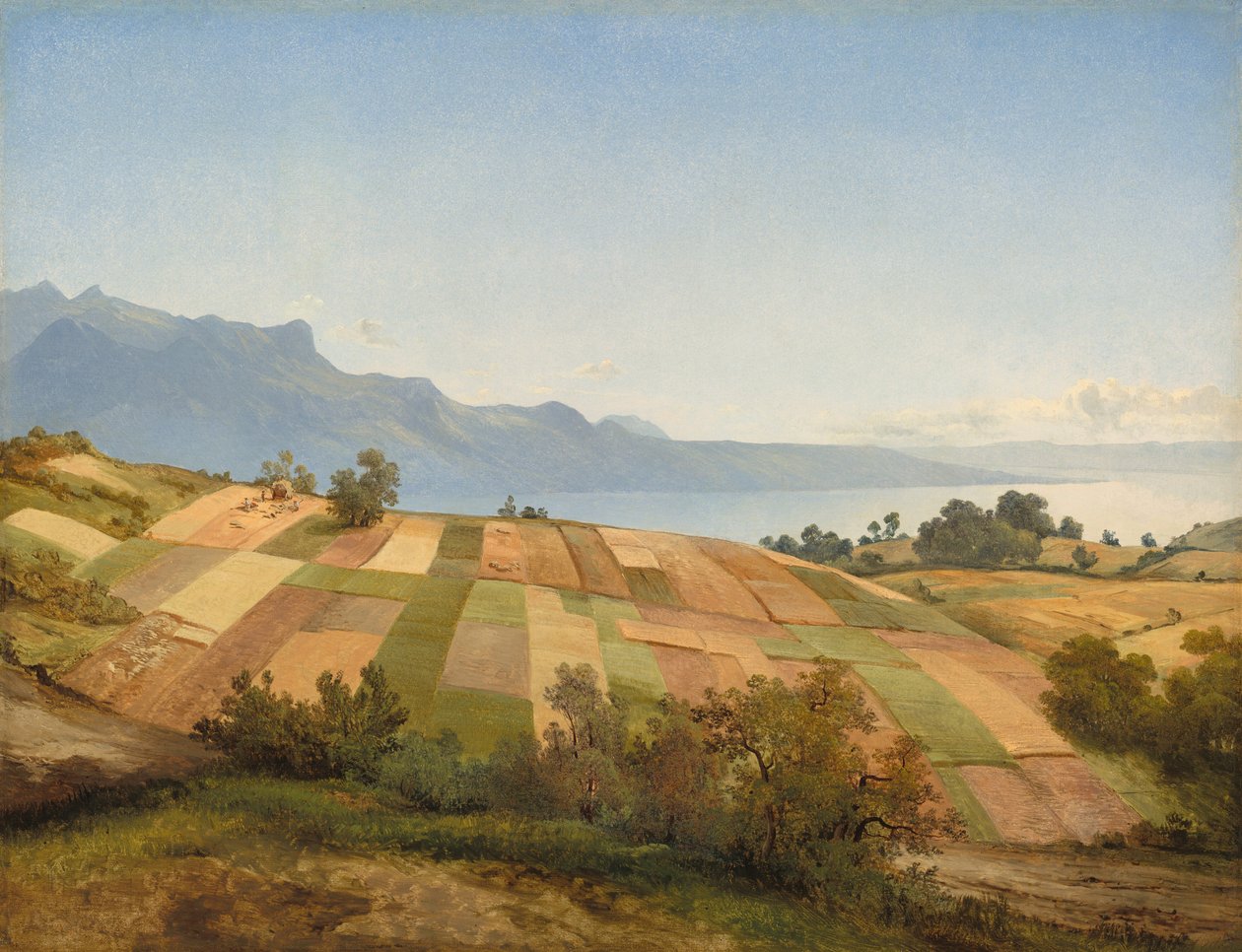 schweiziska landskapet av Alexandre Calame
