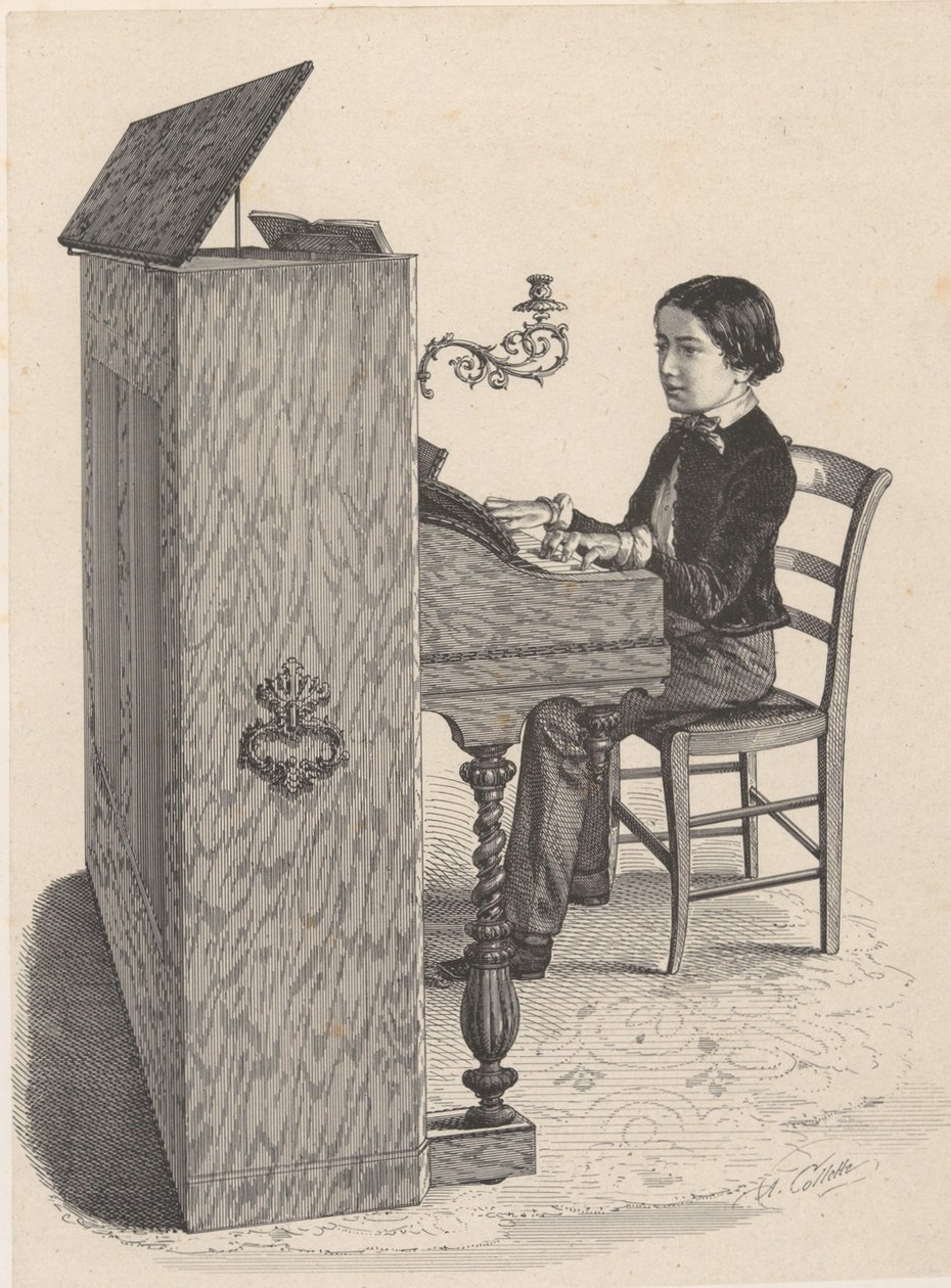 Litografiska plåtar, 1850. av Alexandre Désiré Collette