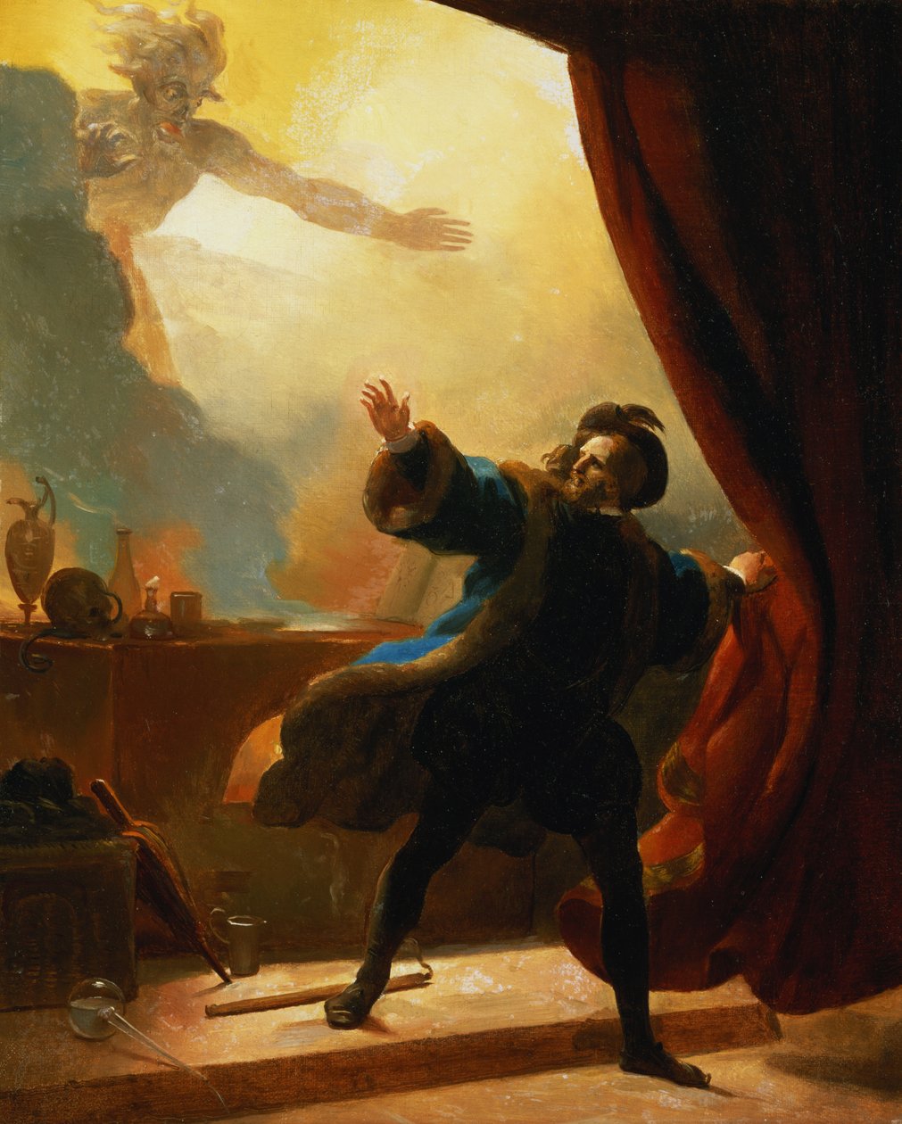 The Fatal Hour: Fantastiskt ämne av Alexandre Evariste Fragonard