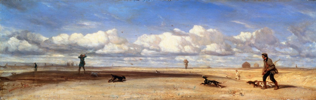 Ankjägare, 1843. av Alexandre Gabriel Decamps