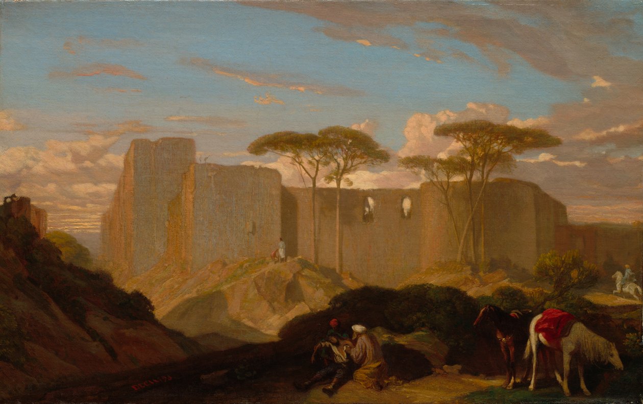 Den barmhärtige samariten, ca. 1842. av Alexandre Gabriel Decamps