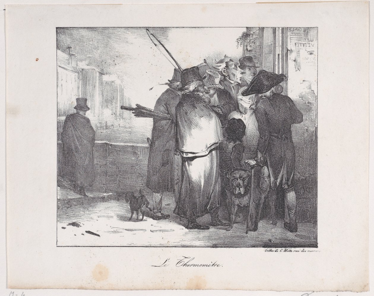 Termometern, 1823. av Alexandre Gabriel Decamps
