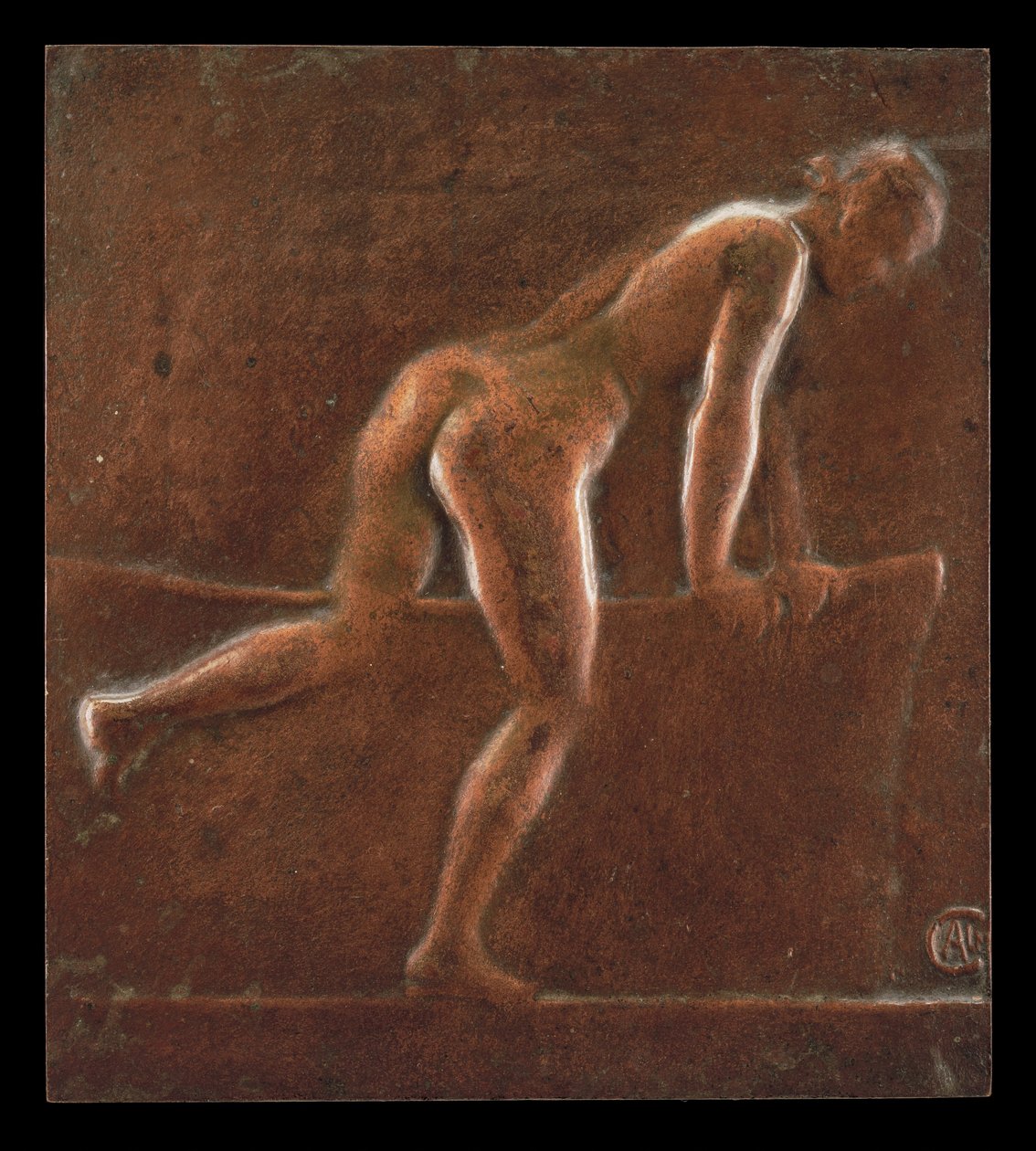 Badare, c. 1890. av Alexandre Louis Marie Charpentier