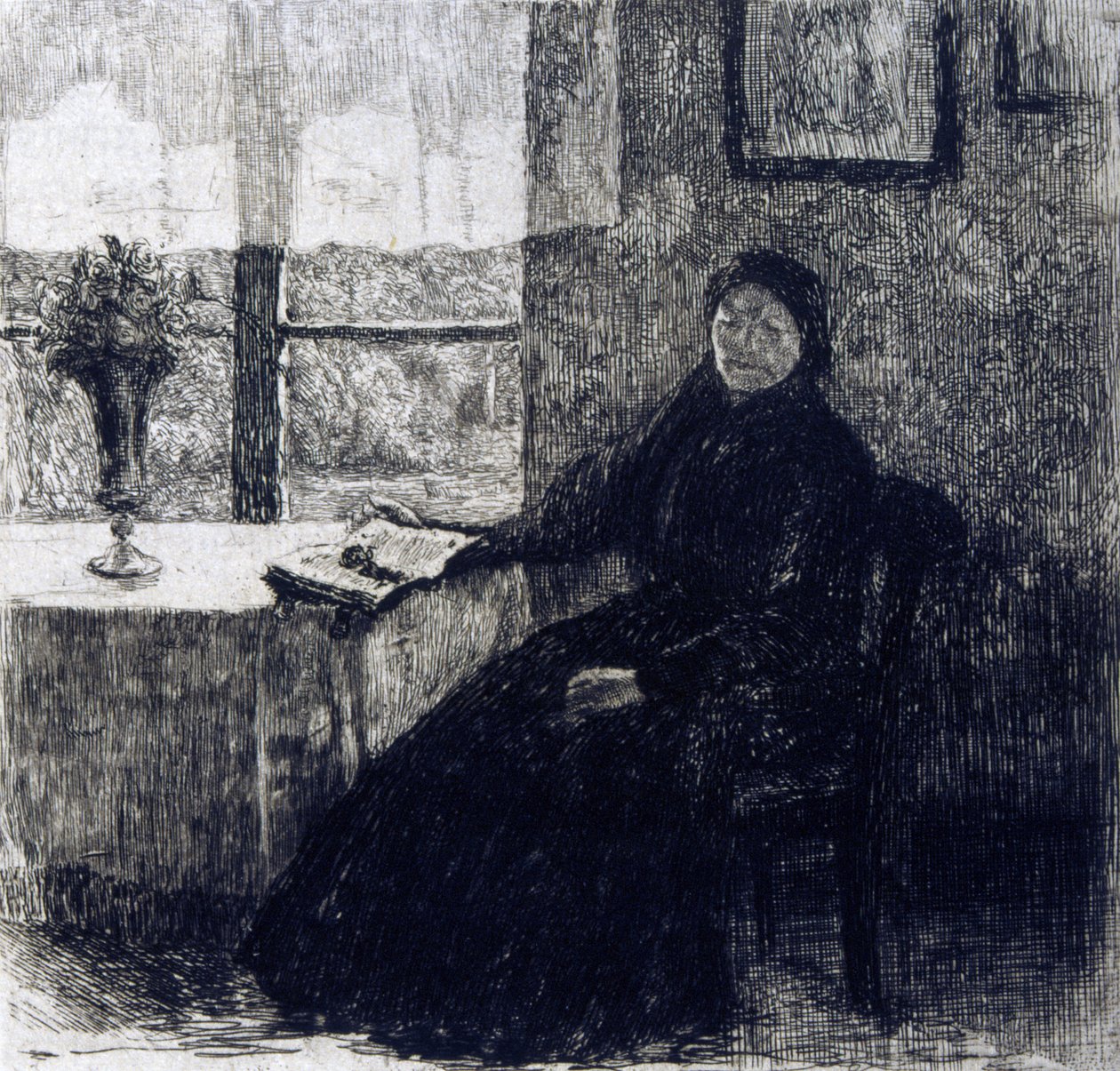 Mormor, 1909 av Alexandre Lunois