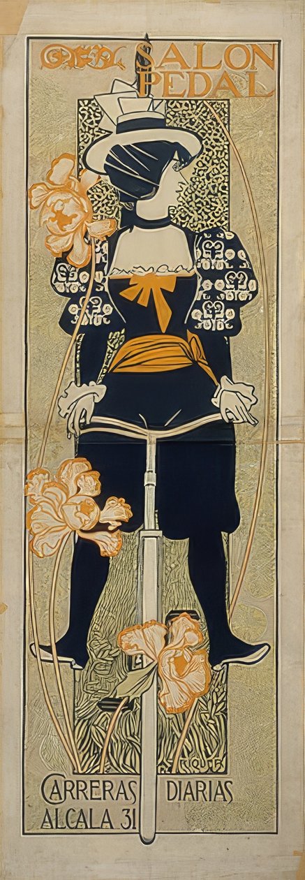 Pedal Lounge. 1897 av Alexandre de Riquer