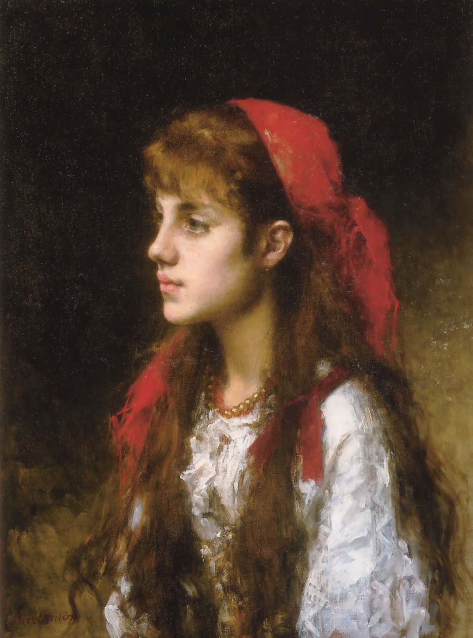 A Russian Beauty av Alexei Harlamov