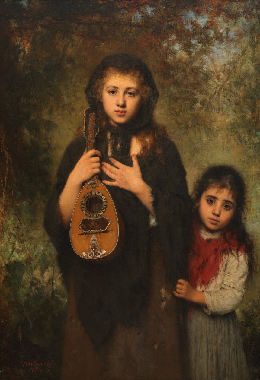 Two Girls av Alexei Harlamov