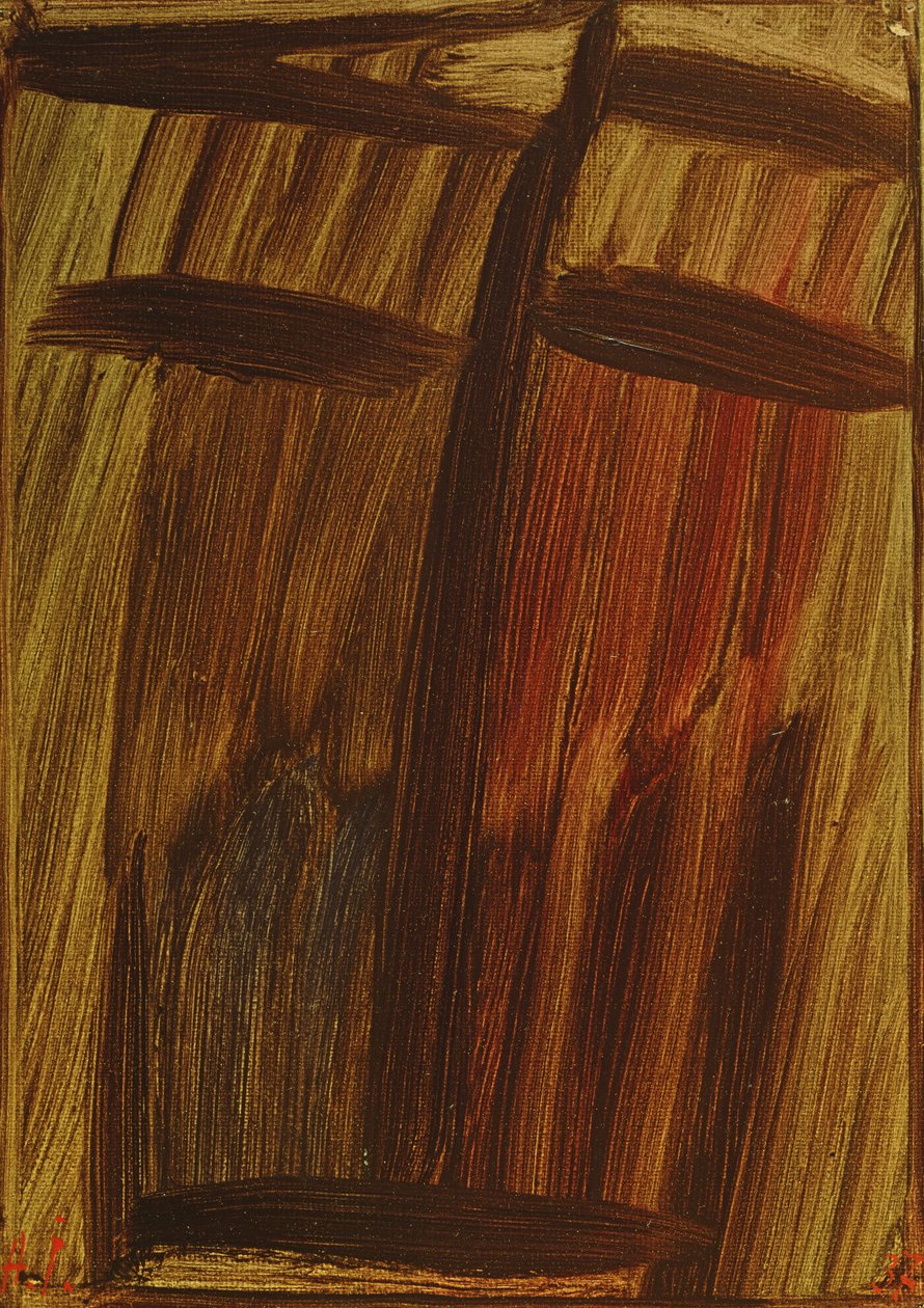 Stor meditation X, 1937 av Alexej von Jawlensky