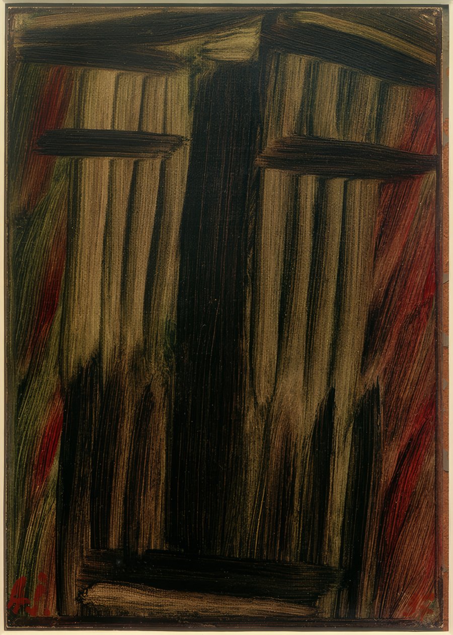 Stor meditation: Det stora lidandet av Alexej von Jawlensky