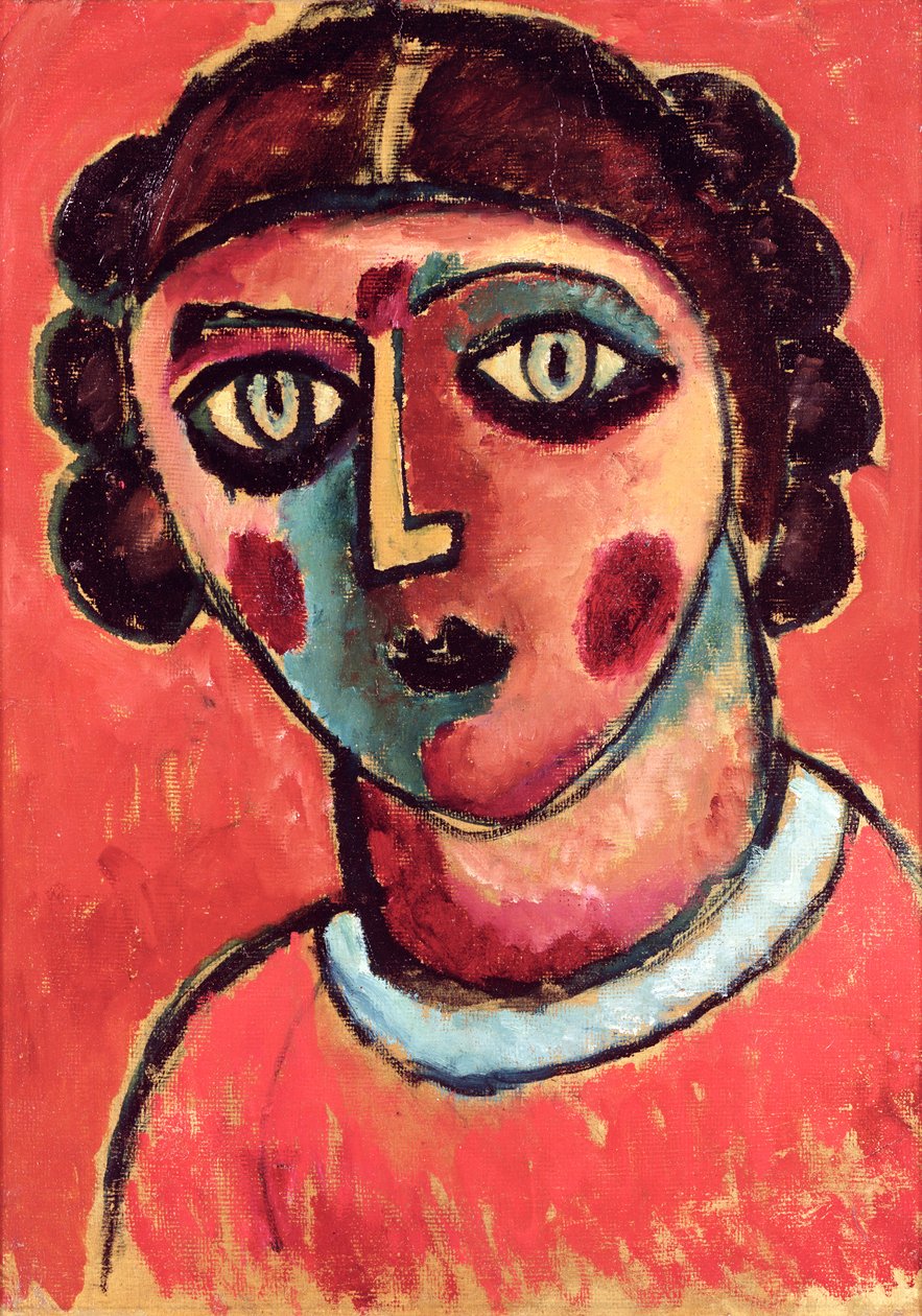 Huvud av Alexej von Jawlensky