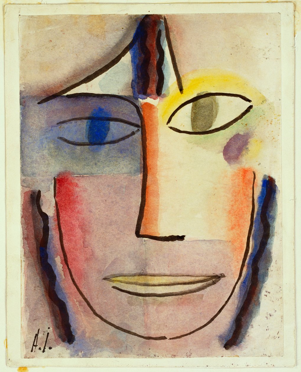 Chef, 1920 av Alexej von Jawlensky