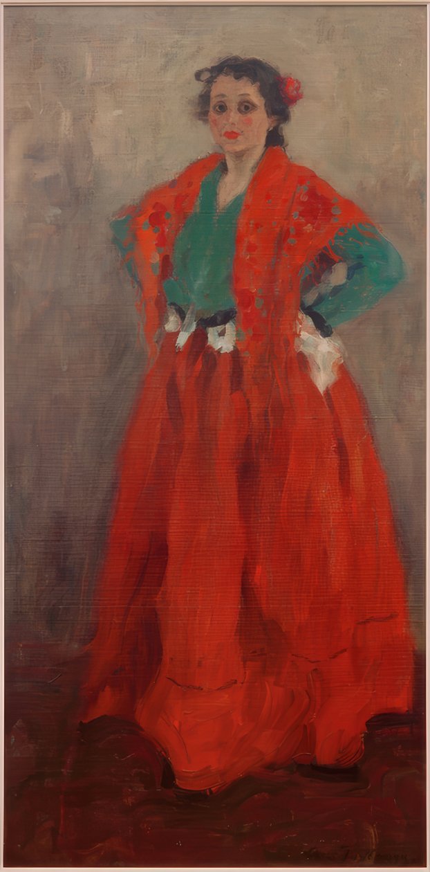 Helene i spansk kostym av Alexej von Jawlensky