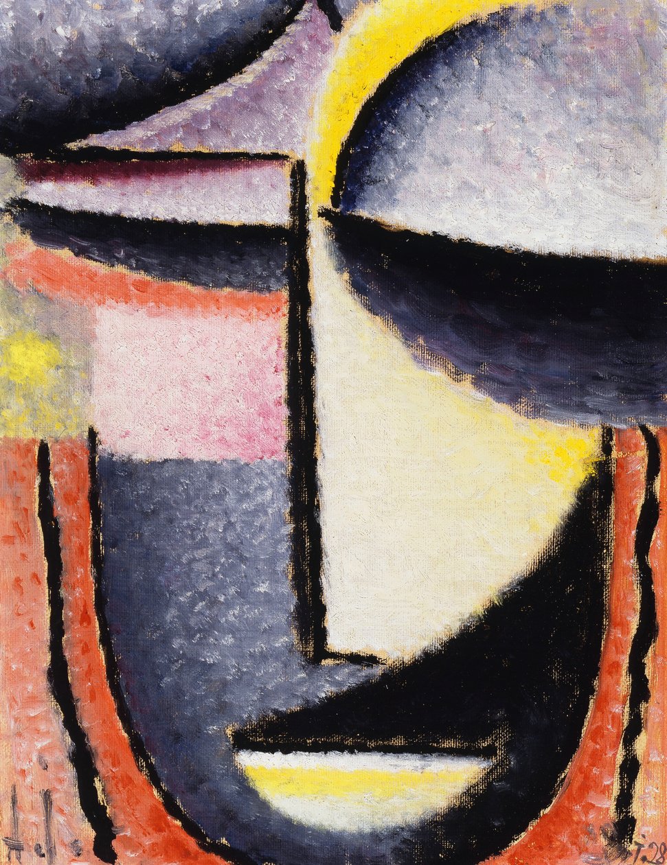 Inre syn, 1928 av Alexej von Jawlensky