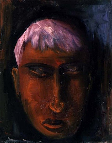 Mans porträtt av Alexej von Jawlensky