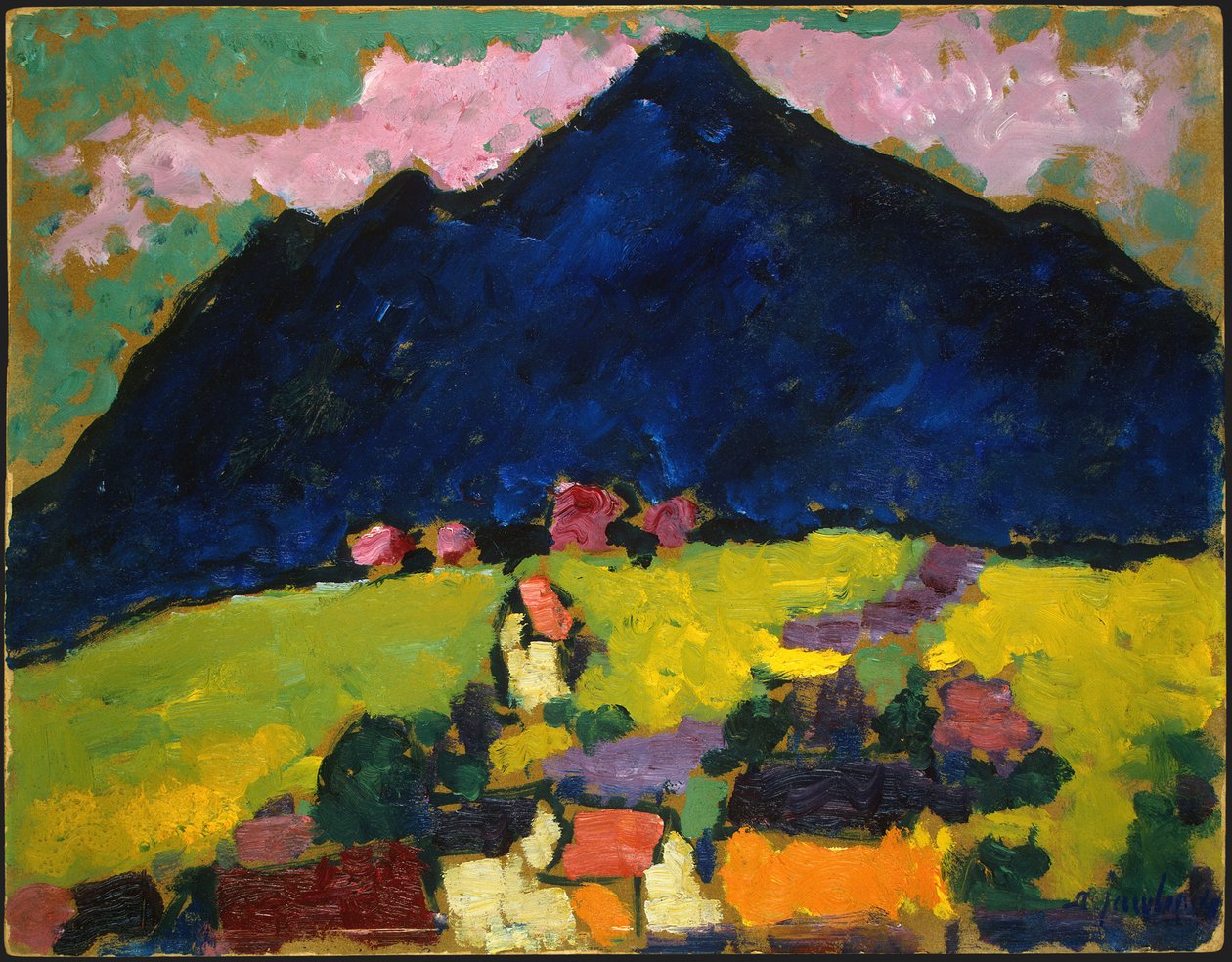 Murnau av Alexej von Jawlensky