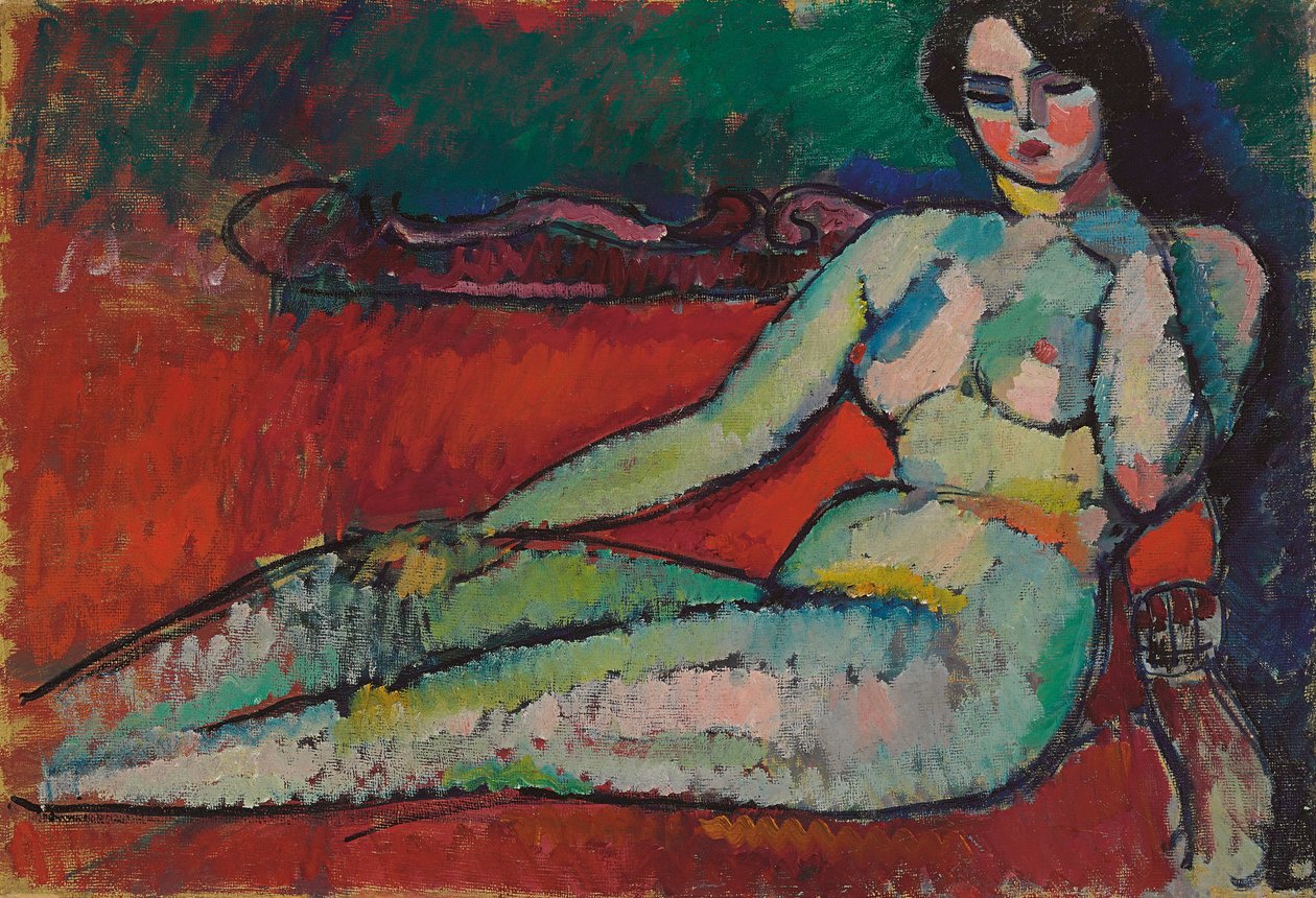 Odalyske, 1910 av Alexej von Jawlensky