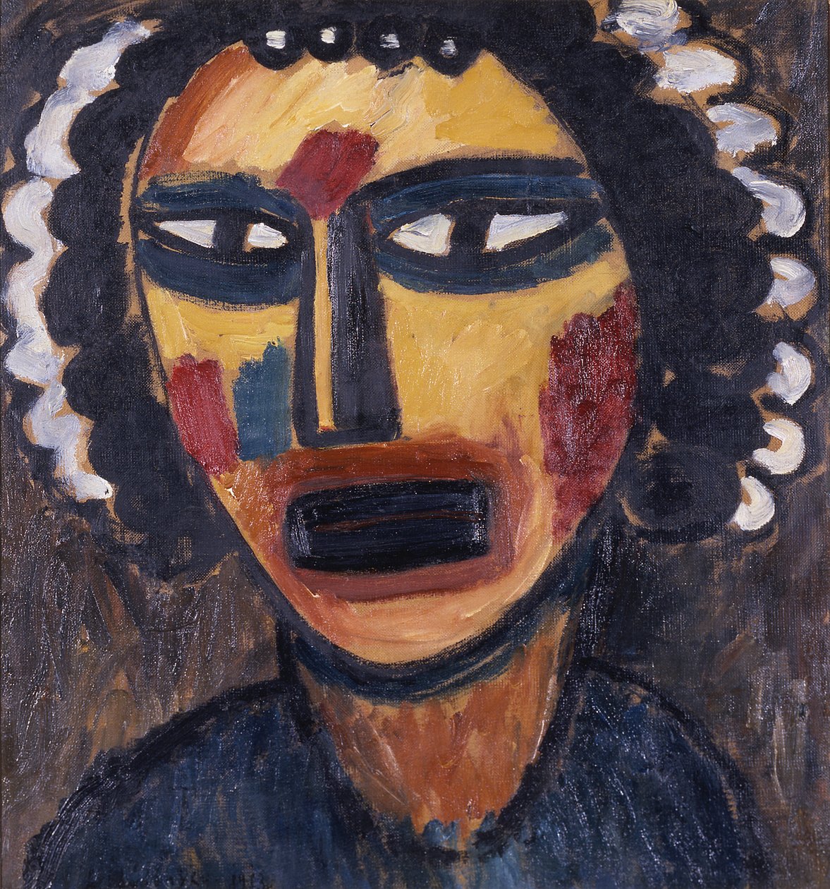 Profet (Sibyllan) av Alexej von Jawlensky