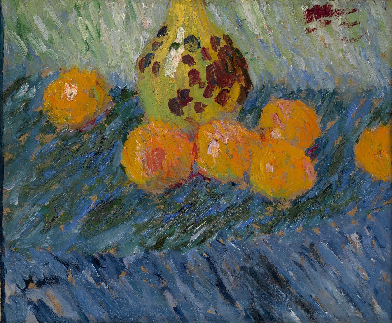 Stilleben med apelsiner av Alexej von Jawlensky