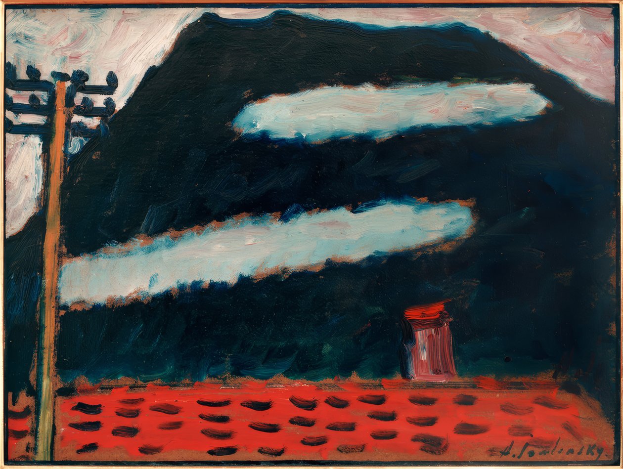 Två vita moln av Alexej von Jawlensky