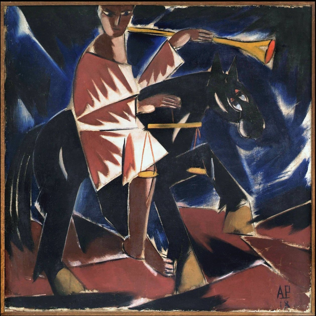 Apokalypsen, 1918. av Alexey Alexandrovich Rybnikov