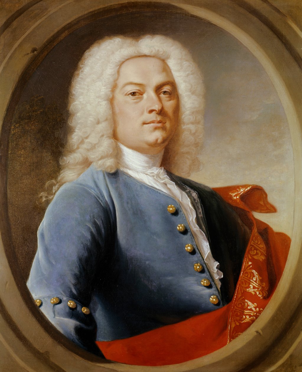Porträtt av John Tucker av Alexis Simon Belle