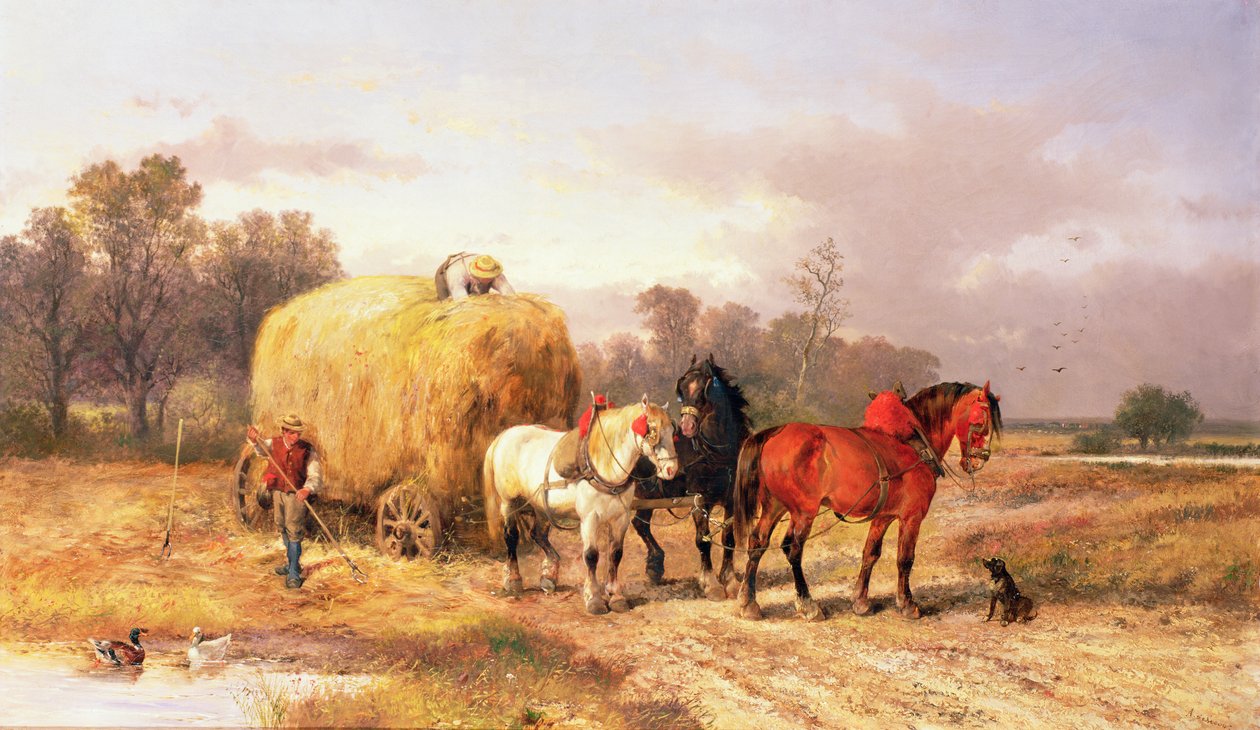 Karta hö, 1800-talet av Alexis de Leeuw