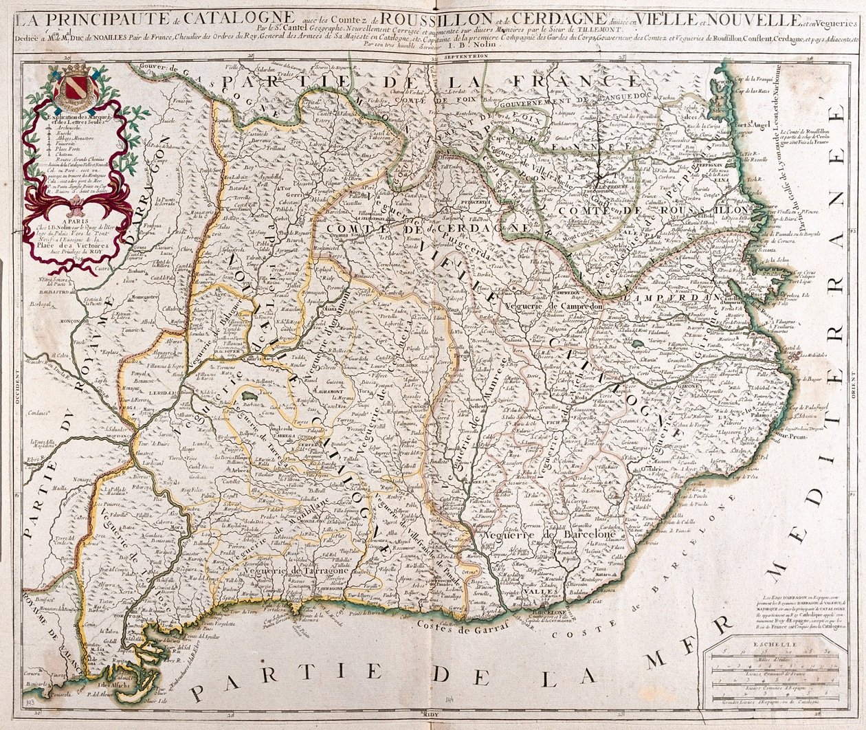 Catalogna, Spanien - av A av Alexis Hubert Jaillot