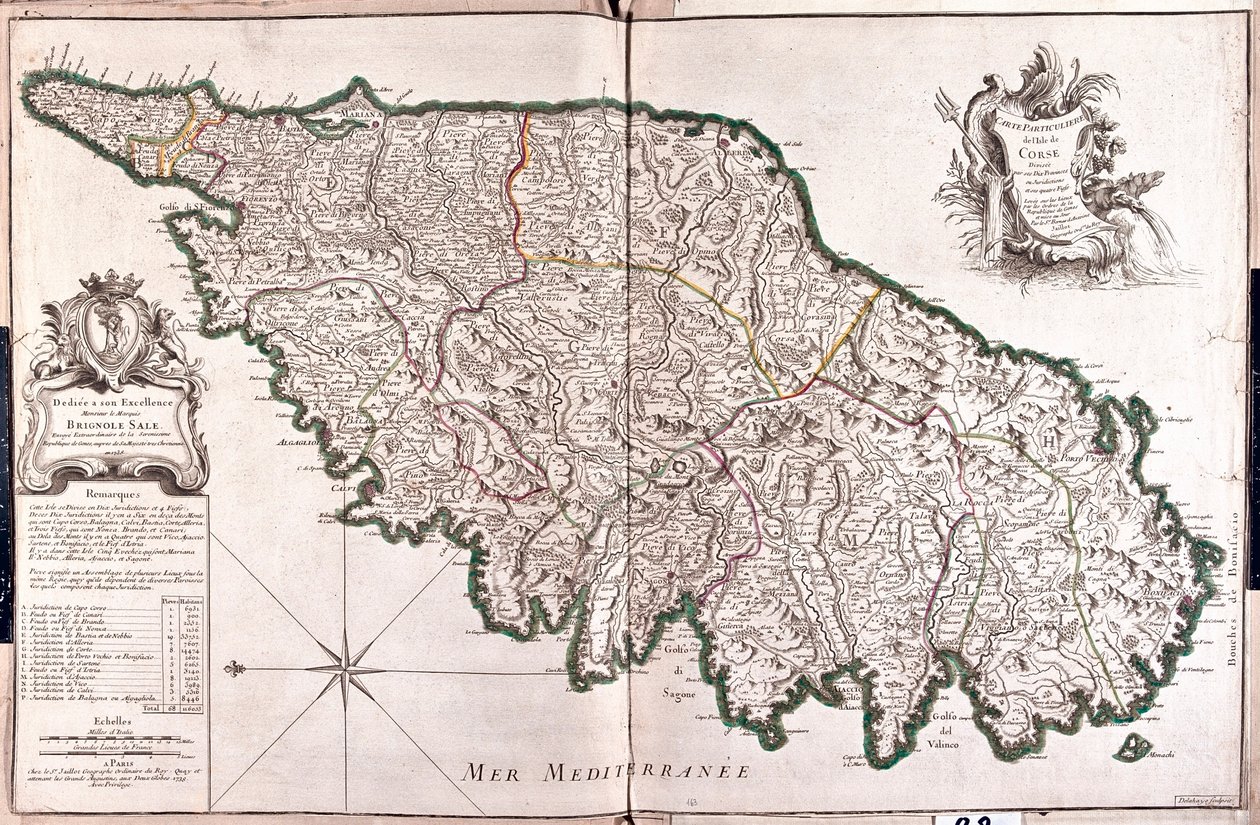 Isle of Course, Frankrike - av A av Alexis Hubert Jaillot