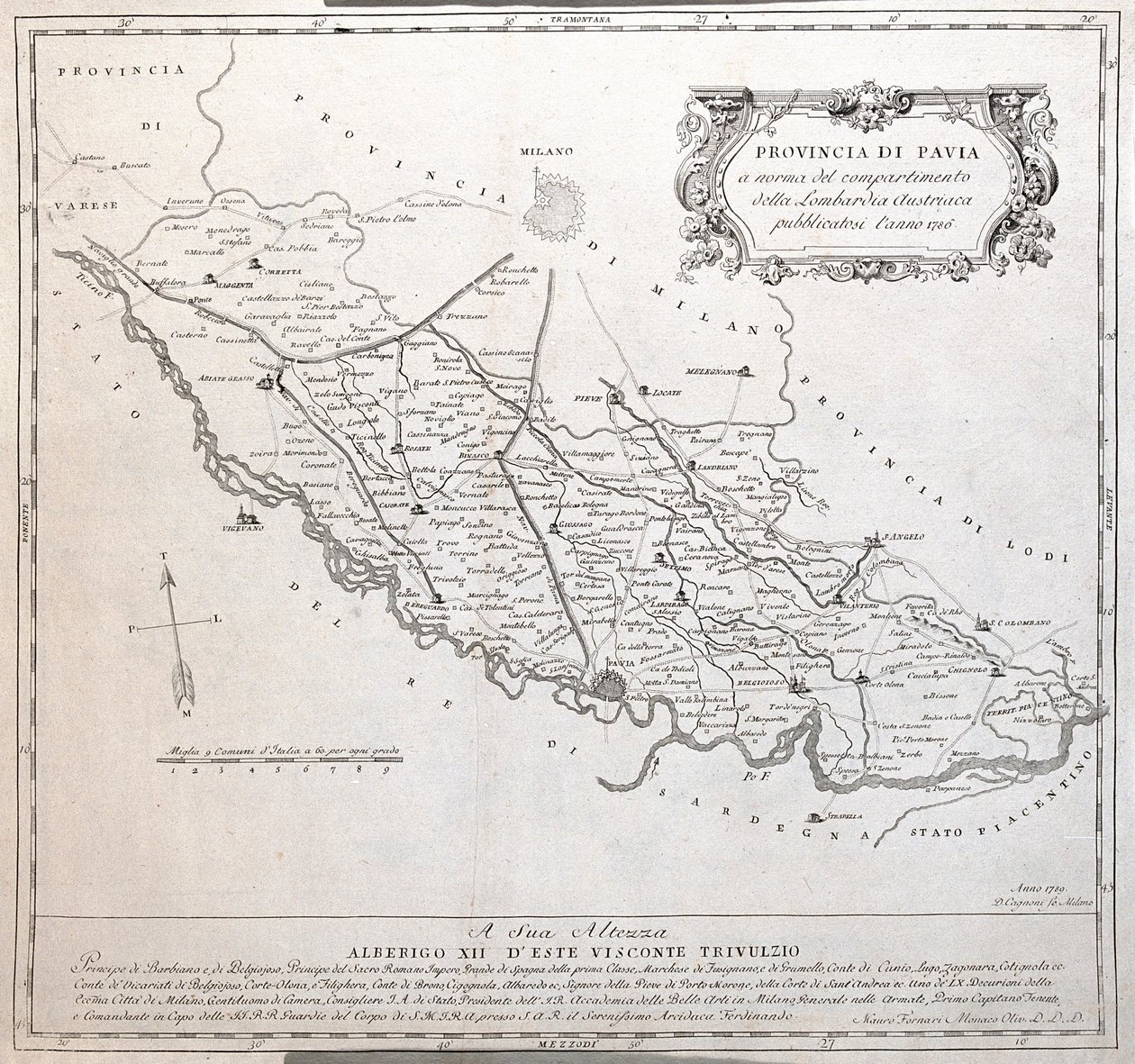 Pavia, Italien - av A av Alexis Hubert Jaillot