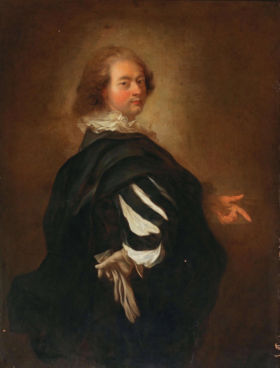 Självporträtt, tidigt 1730-tal. av Alexis Grimou