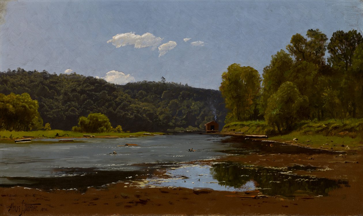 Landskap av Alexis Jean Fournier