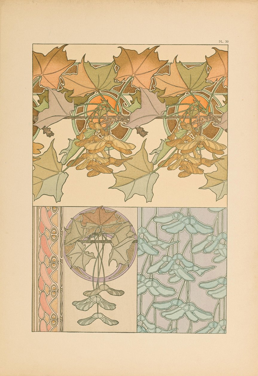 Dekorativa dokument, 1902. av Alfons Marie Mucha