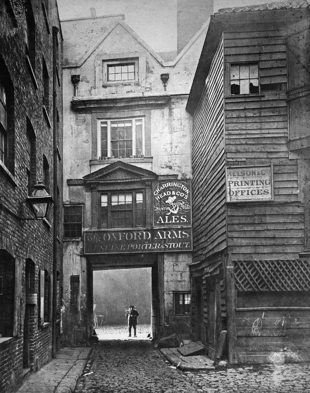 The Oxford Arms, Warwick Lane, 1875 av Alfred and John Bool